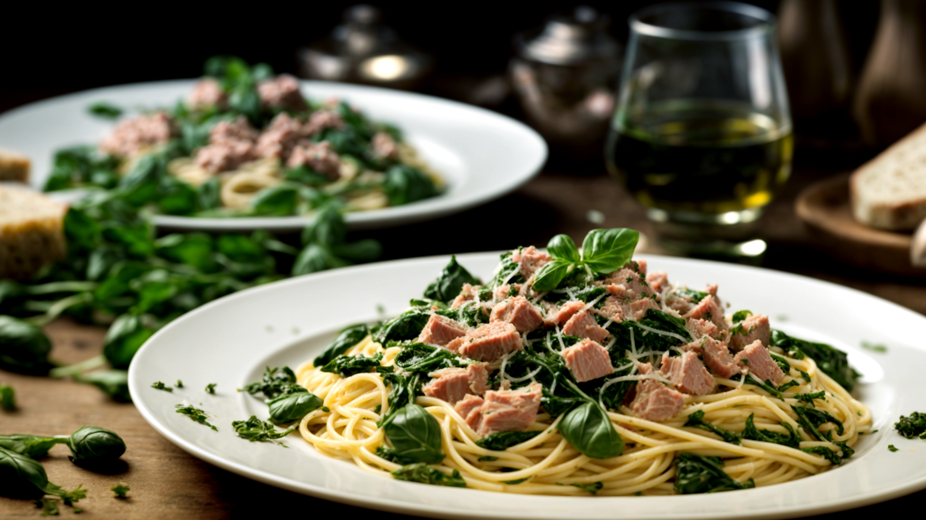 Spaghetti Tonno Cime di Rapa"