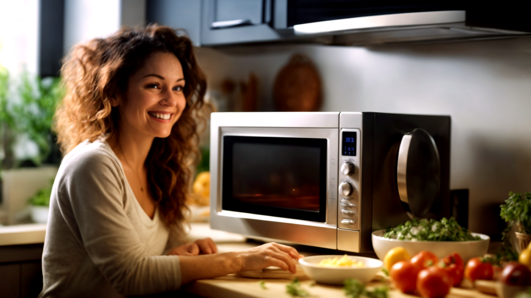 forno a microonde cibo radiazioni non ionizzanti"