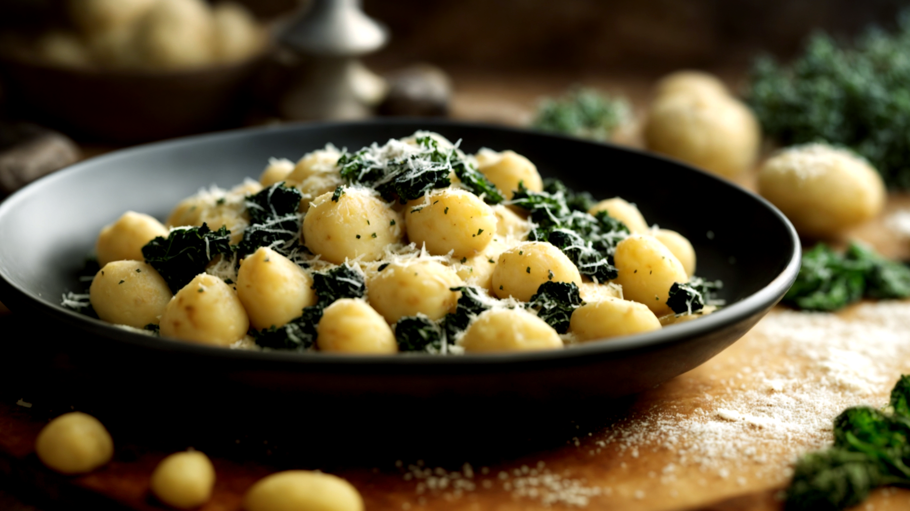 Colline toscane gnocchi pecorino toscano"