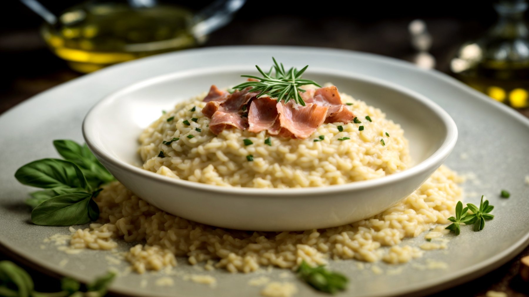 Risotto Speck Topinambur"