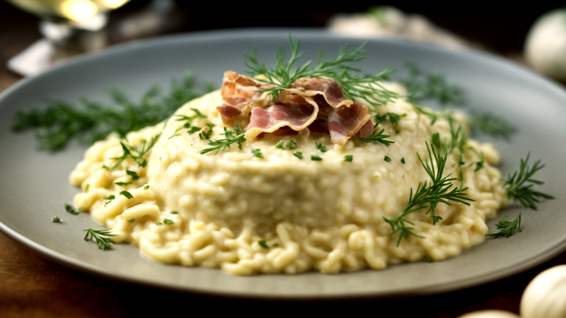 Risotto finocchi taleggio"