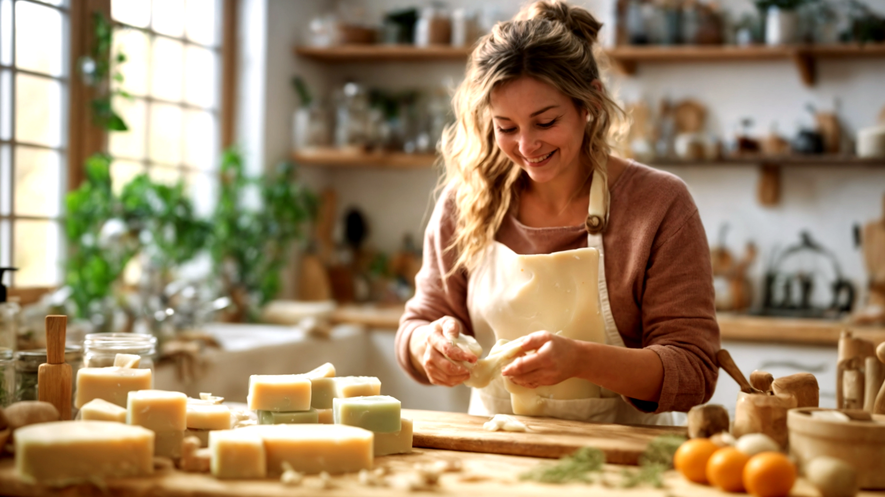 Saponi fatti in casa ingredienti naturali tecnica antica"