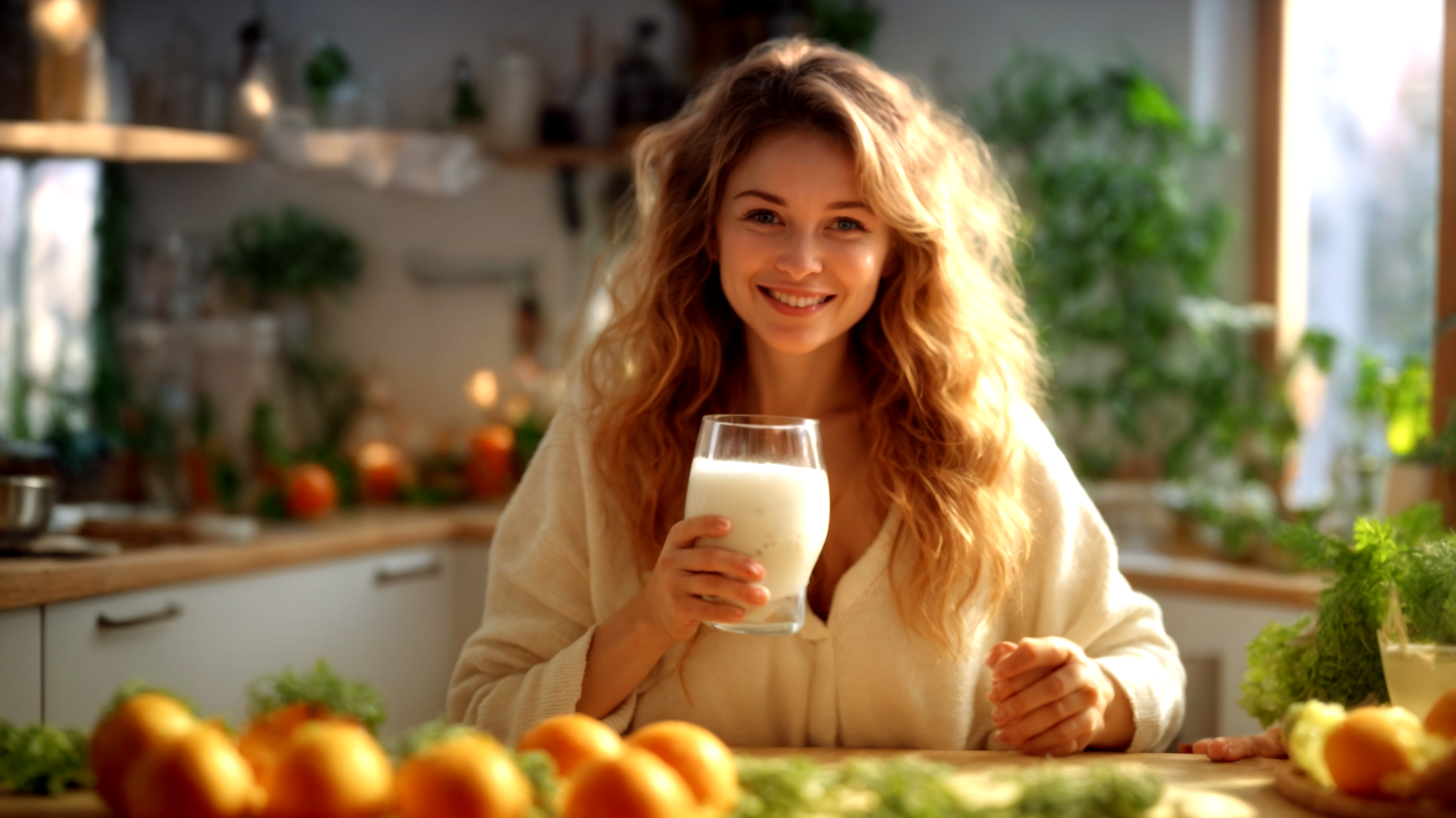 kefir bicchiere probiotici"