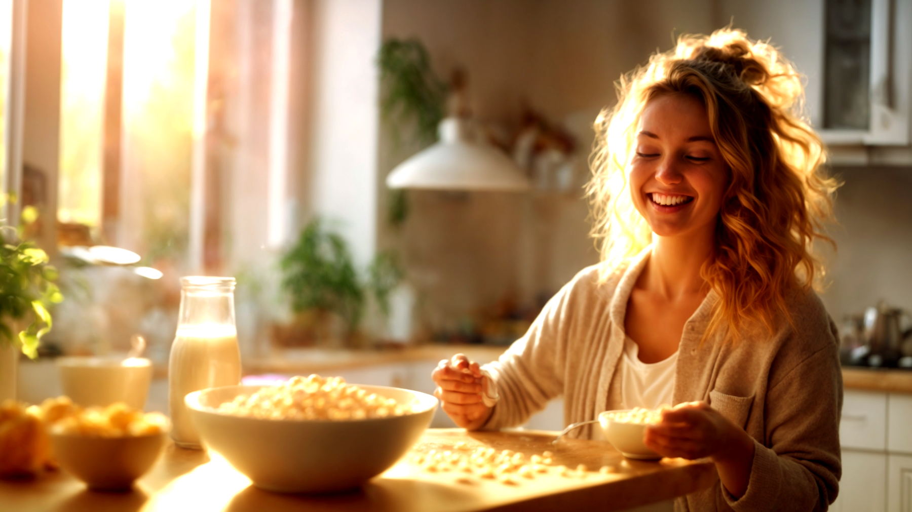 latte cereali integrali colazione"